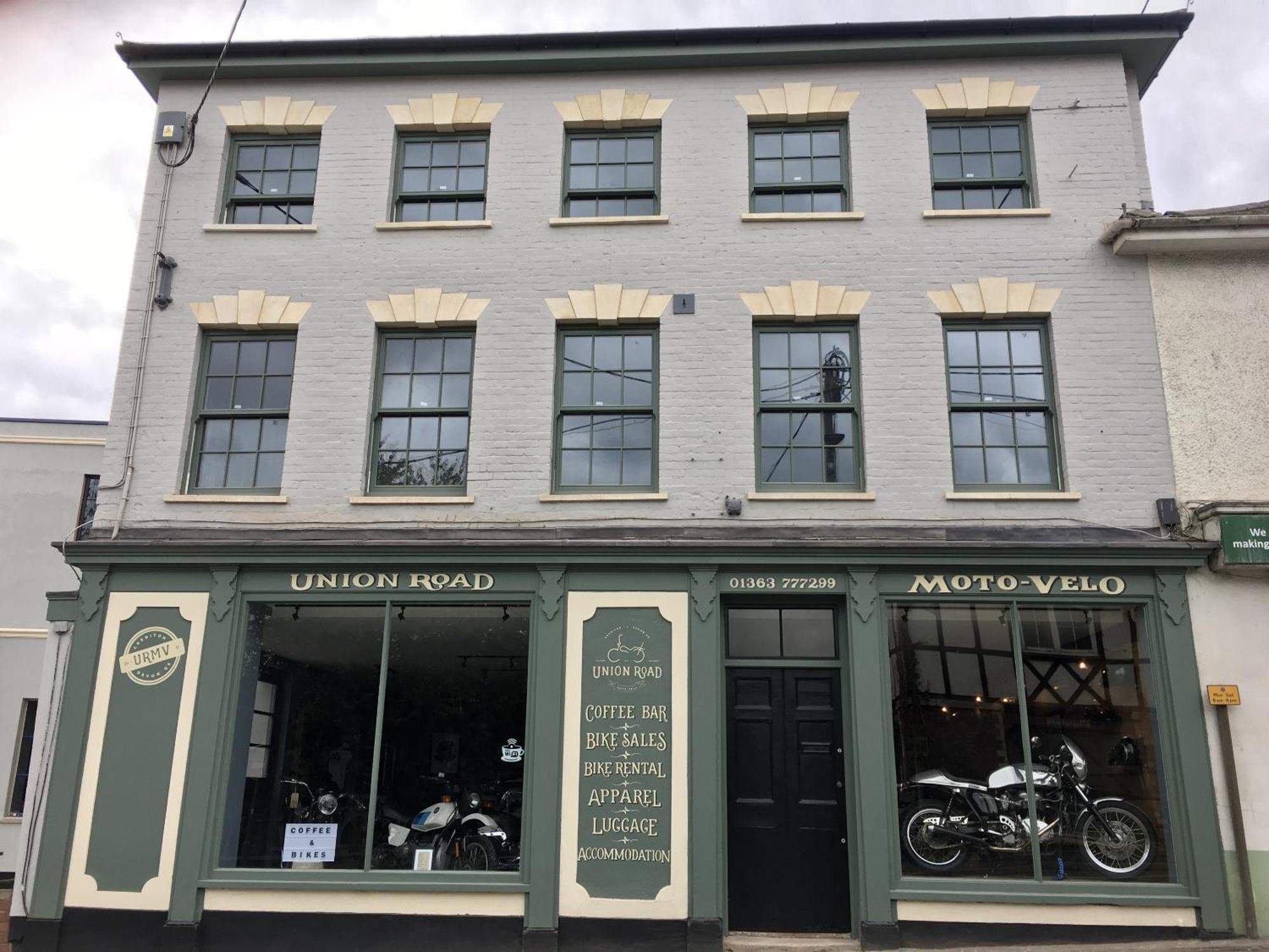 Union Road Moto Velo Accommodation Crediton Esterno foto